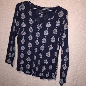 Sonoma Women's goods for life the everyday Tee Blue size L